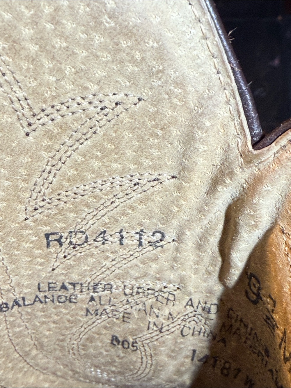 Durango Classic Brown Leather Western Cowboy Boots - Picture 4 of 7